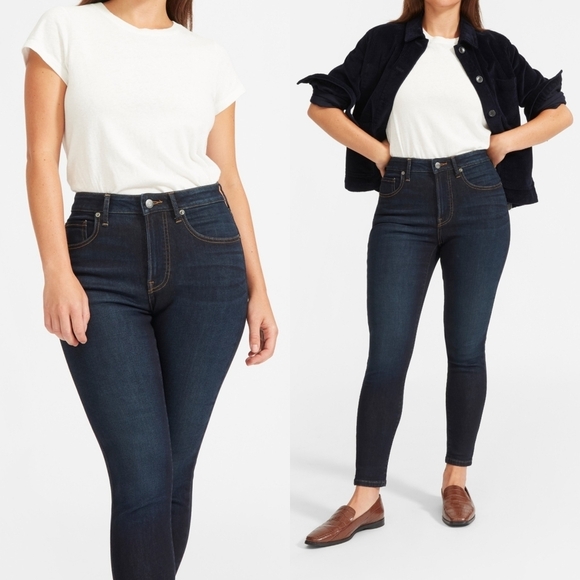 Everlane The High Rise Skinny Ankle Jean, Size 26 - Picture 1 of 10
